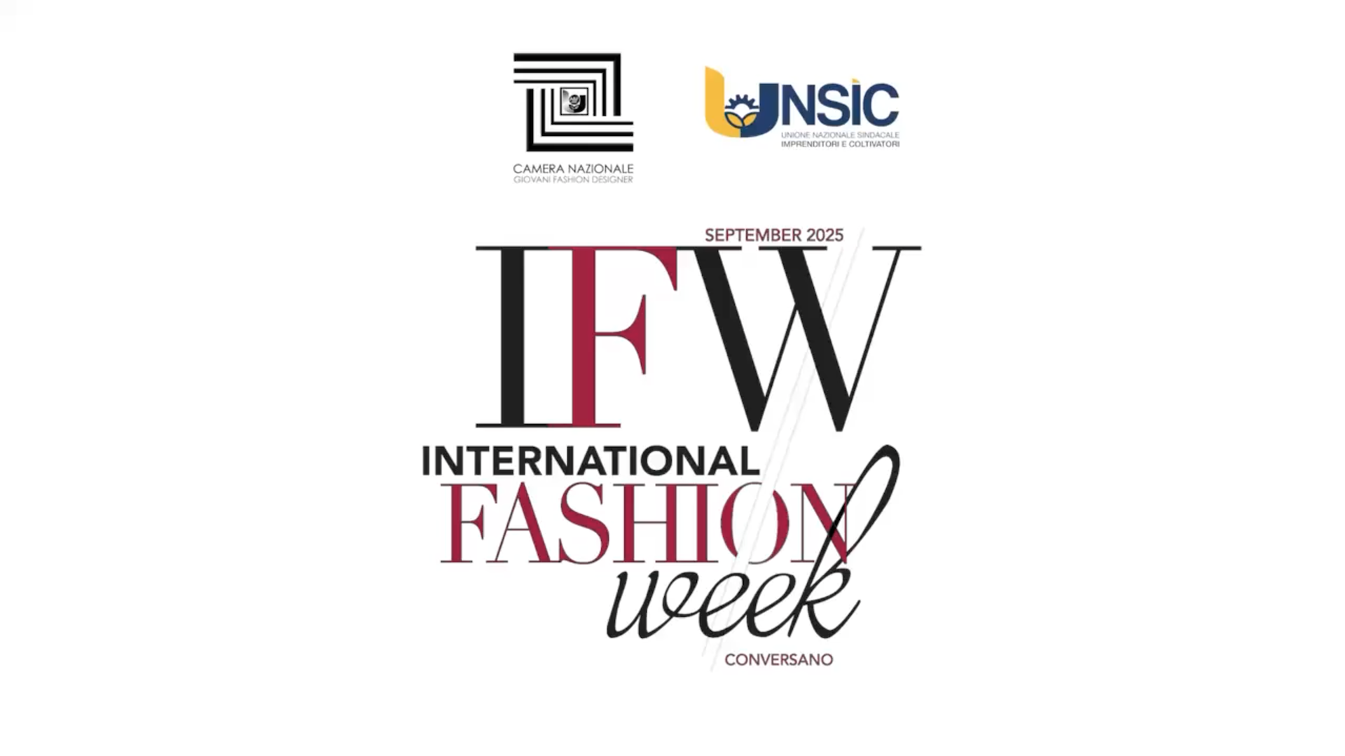 International Fashion Week Conversano: Moda, talenti emergenti e networking | UNSIC 22 IFW 2025 - International fashion week a bari | UNsic