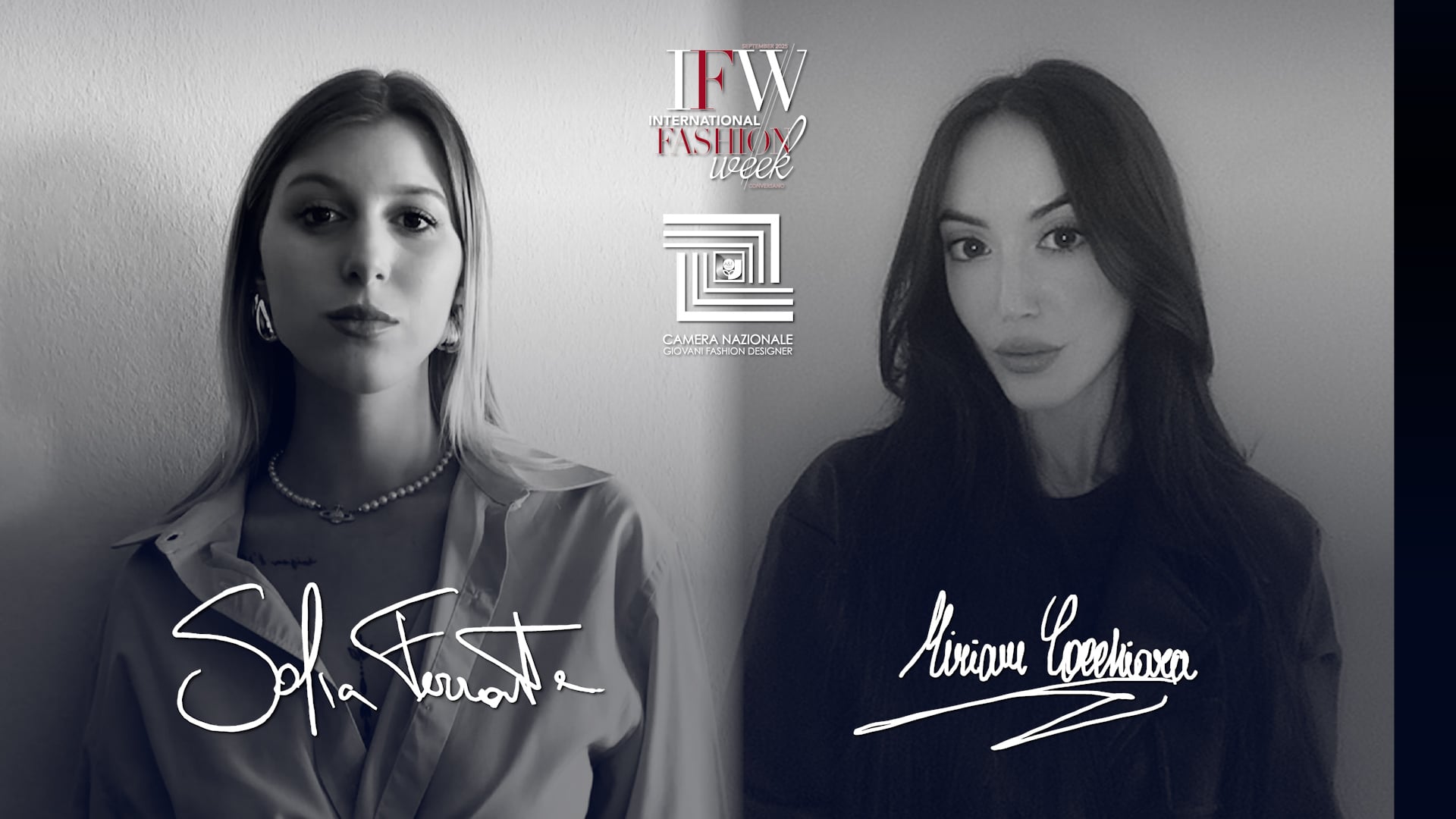 Sofia Ferrante e Miriam Cocchiara: la sfilata delle “New Generations” alla IFW 2025 8 Sofia Ferrante & Miriam Cocchiara incantano alla International Fashion Week 2025 – New Generations - UNSIC TV